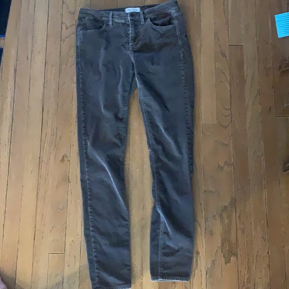 🌈 5/$25 MADEWELL mid rise brown corduroy pants - Picture 3 of 6
